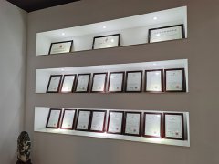 企業證書墻